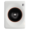 Monitor de estudio activo Palmer ORBIT 11 blanco con diseño coaxial de 3 vías