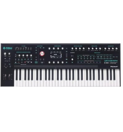 ASM Leviasynth Keyboard – Sintetizador híbrido de 61 teclas