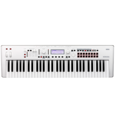 Korg KROSS 2-61 White Workstation 61 Teclas