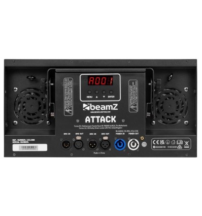 BeamZ Attack Combi Estroboscópico LED CW RGB