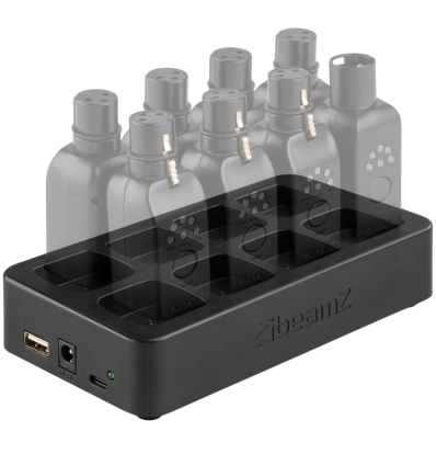 BeamZ WCS1 Estación de Carga EazyLink 8 Dongles