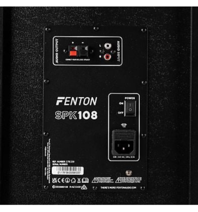 Fenton SPK-108 Altavoces activos PA 8" Bluetooth