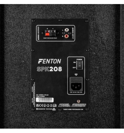 Fenton SPK-208 Altavoces Activos 2x8” Bluetooth