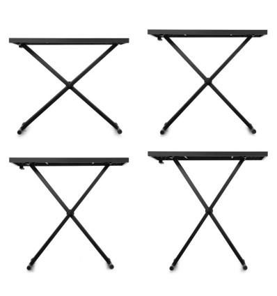 VONYX DBE100 cabina DJ móvil plegable