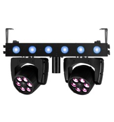BeamZ Fuze Twin LED Wash Moving Head Bar DMX