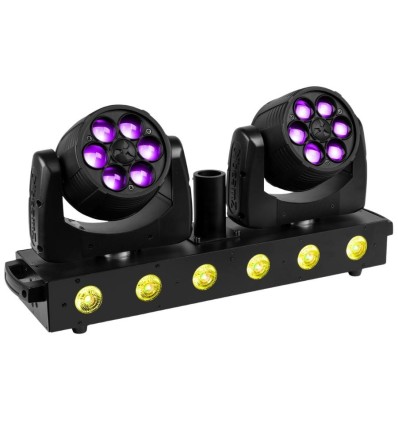 BeamZ Fuze Twin LED Wash Moving Head Bar DMX