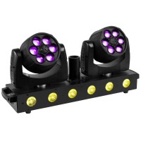 BeamZ Fuze Twin LED Wash Moving Head Bar DMX