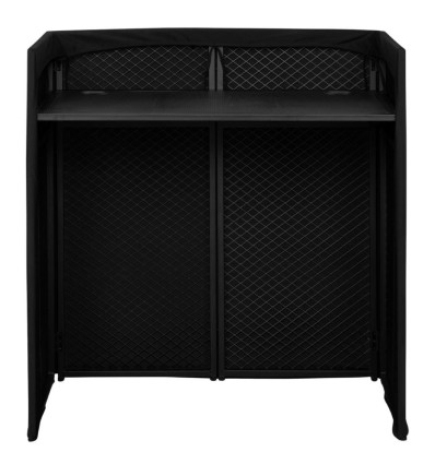 Vonyx DBC105 cabina DJ plegable con lycra y bolsa