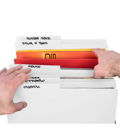 Reloop Glorious Vinyl Divider White separador vinilos