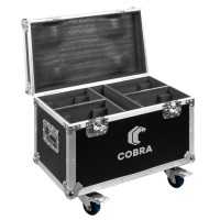 BeamZ FC4Cobra Flightcase para 4 cabezas móviles Cobra