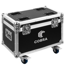 BeamZ FC4Cobra Flightcase para 4 cabezas móviles Cobra