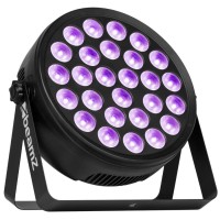 BeamZ BCC260 PAR LED 27x6W RGBAW-UV plano DMX