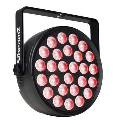 BeamZ BCC260 PAR LED 27x6W RGBAW-UV plano DMX