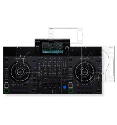 TOPDJ Skin Denon SC Live 4, protector transparente