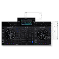 TOPDJ Skin Denon SC Live 4, protector transparente