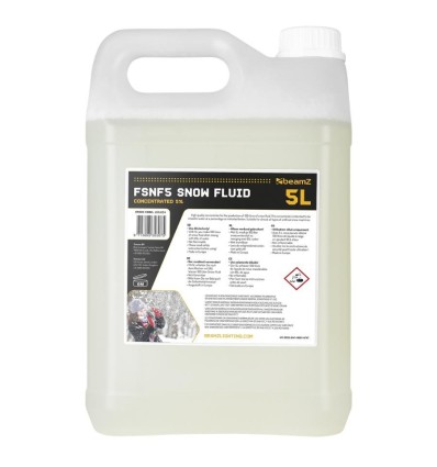 BeamZ FSNF5 líquido de nieve 5L concentrado 5%