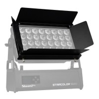 BeamZ Pro StarColor1280 Barndoor viseras LED