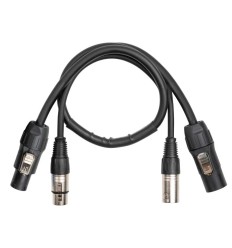 PD Connex CX13-0.50 cable DMX y alimentación 0,5 m