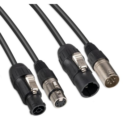 PD Connex CX13-2 cable DMX y alimentación 2 m