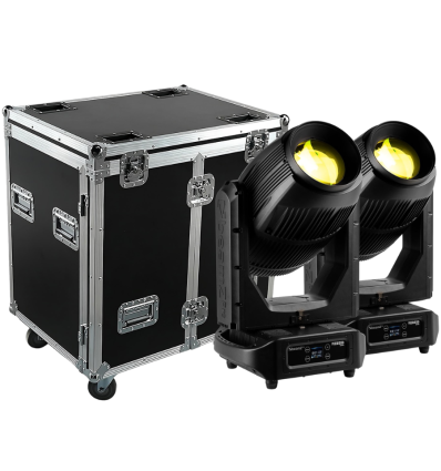 BeamZ Pro Nereid500 pack 2 con flightcase IP65