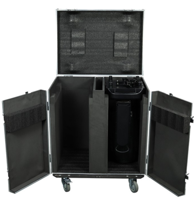 BeamZ Pro FC500 flightcase 2x Nereid500 front