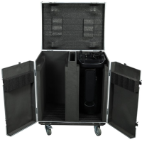 BeamZ Pro FC500 flightcase 2x Nereid500 front