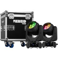 BeamZ Pro Nereid740 IP65 2 cabezas con flightcase