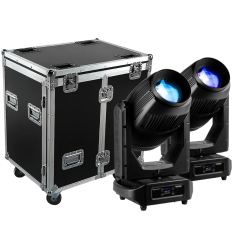 BeamZ Pro Nereid700 IP65 pack 2 con flightcase