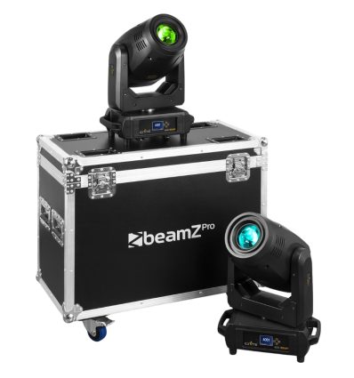 BeamZ Pro Ignite300A BSW 2pcs con flightcase