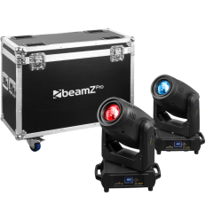 BeamZ Pro Ignite300A BSW 2pcs con flightcase