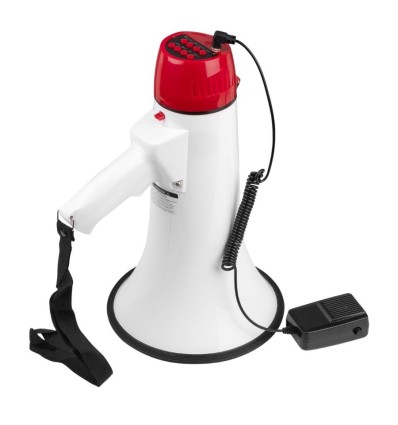 Megáfono Vonyx MEG045 45W potente con sirena