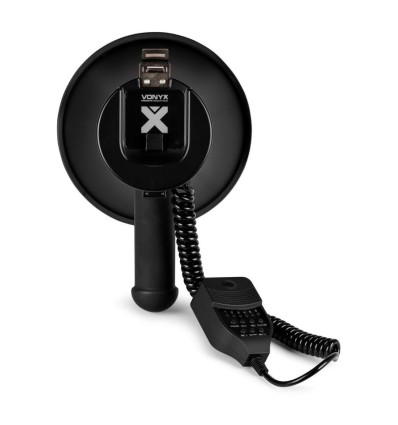 Megáfono Vonyx MEG075 75W negro mate potente