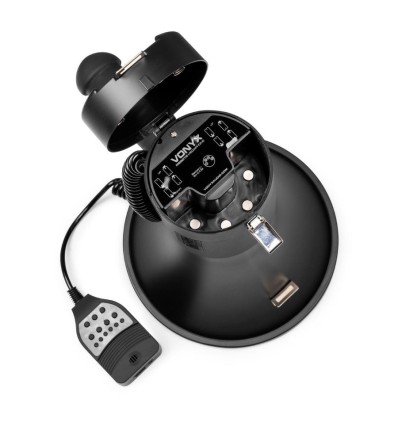 Megáfono Vonyx MEG075 75W negro mate potente