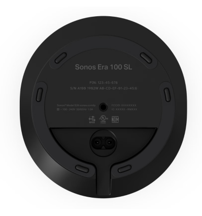 Sonos Era 100 SL Negro altavoz WiFi compacto