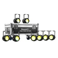 BeamZ Pro FL-Atom flightcase 8 Neutron Atom