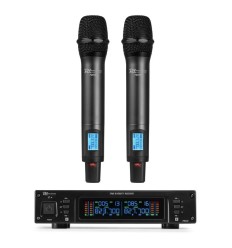 Power Dynamics PD220 micrófono inalámbrico UHF dual