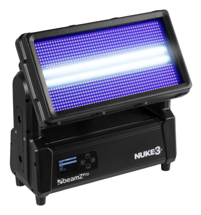 BeamZ Pro NUKE3 strobo y wash RGBW exterior IP65