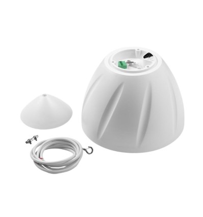 Power Dynamics PDS50W altavoz colgante 100V blanco
