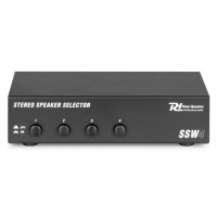 Power Dynamics SSW4 selector de altavoces 4 vías