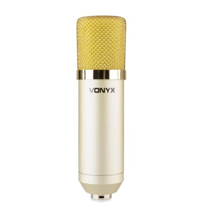 Vonyx CM400C micrófono de condensador USB champán