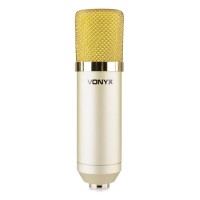 Vonyx CM400C micrófono de condensador USB champán