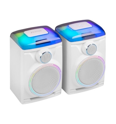 Fenton TRACK 2.0 altavoces activos LED blanco