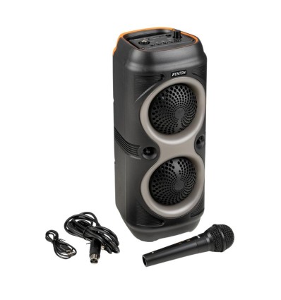 Fenton TRACK210 altavoz fiesta doble 10" con LED
