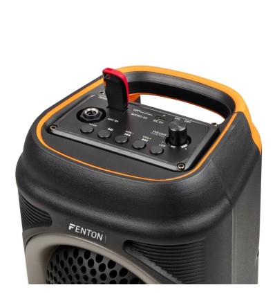 Fenton TRACK210 altavoz fiesta doble 10" con LED