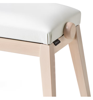 Casio BG50 WE banco piano blanco cómodo