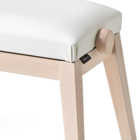 Casio BG50 WE banco piano blanco cómodo