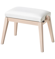 Casio BG50 WE banco piano blanco cómodo