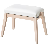 Casio BG50 WE banco piano blanco cómodo