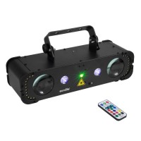 Eurolite LED Compact Multi FX Laser Bar 4 en 1 DJ