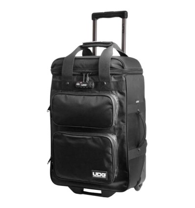 UDG mochila trolley DJ U9024BL/OR negra y naranja